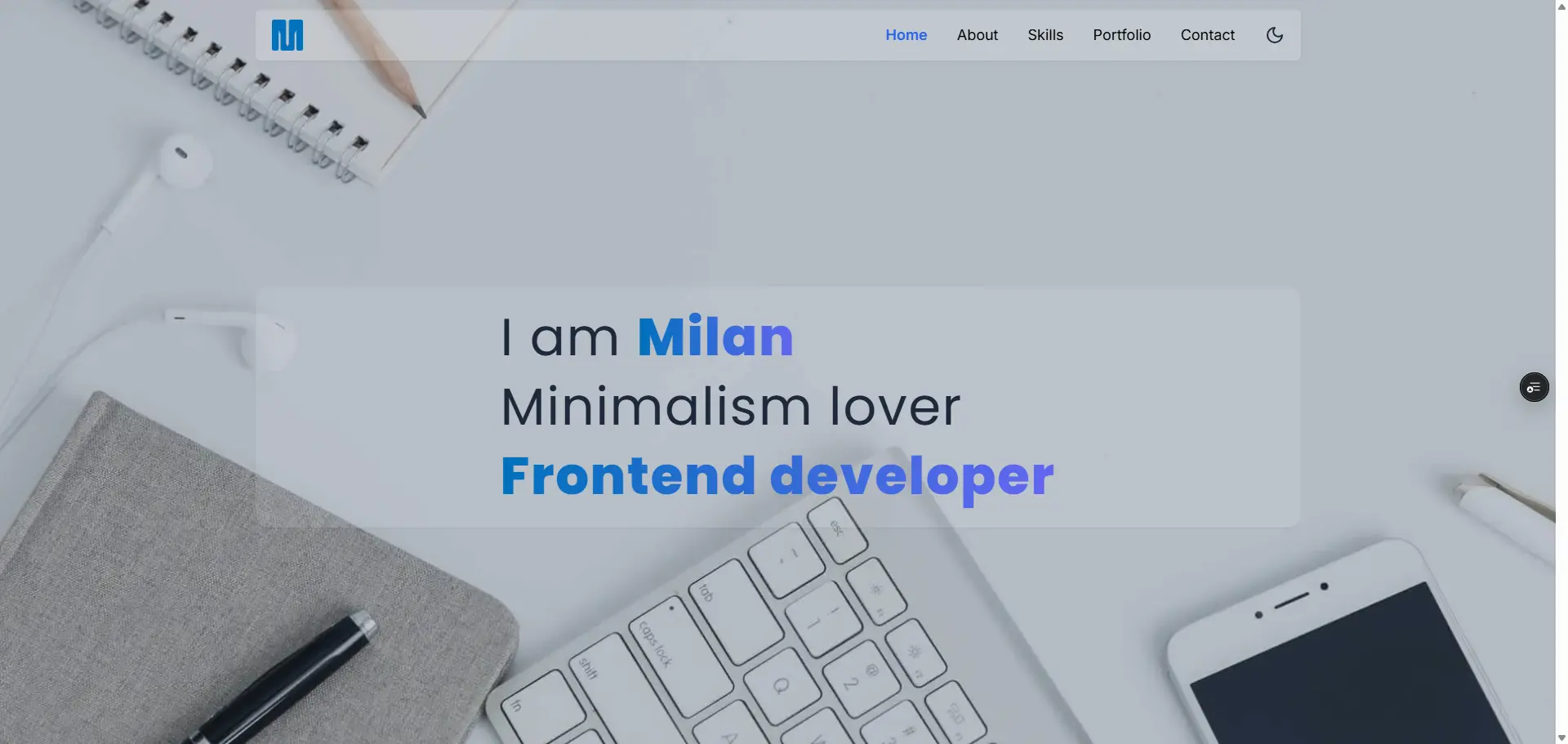 Personal website 2024